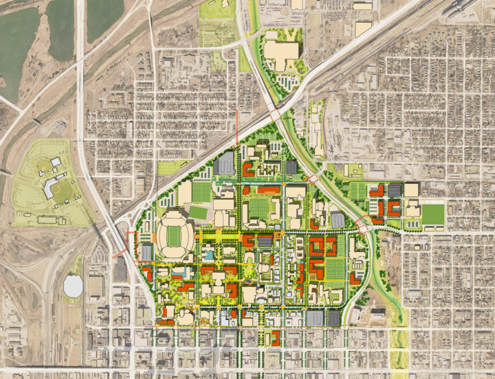 University of Nebraska Lincoln Campus Master Plan and Landscape Master 