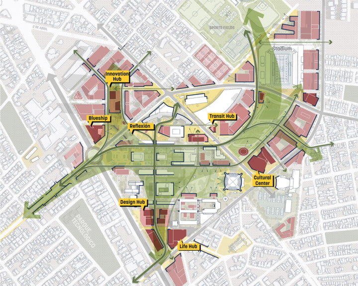 Tecnológico de Monterrey Urban Regeneration Plan – Sasaki