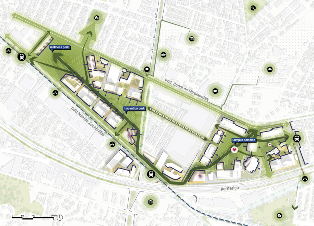 Tecnológico de Monterrey: Mexico City Campus Master Plan – Sasaki